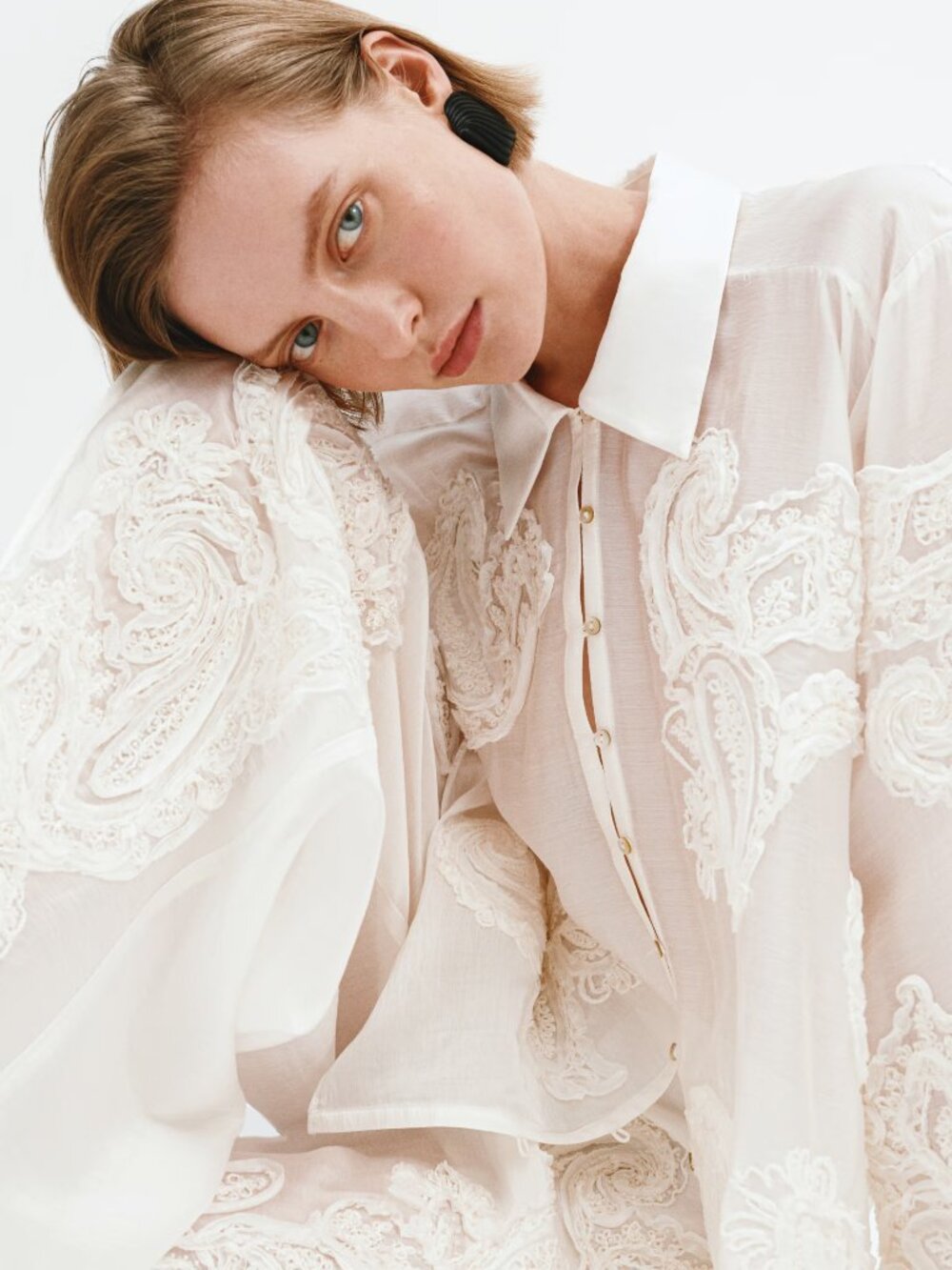 H&M Embroidered Blouse